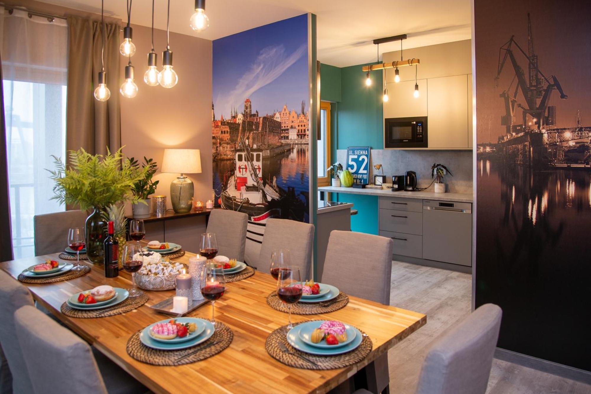 Premium 4 Rooms Apartment グダニスク エクステリア 写真