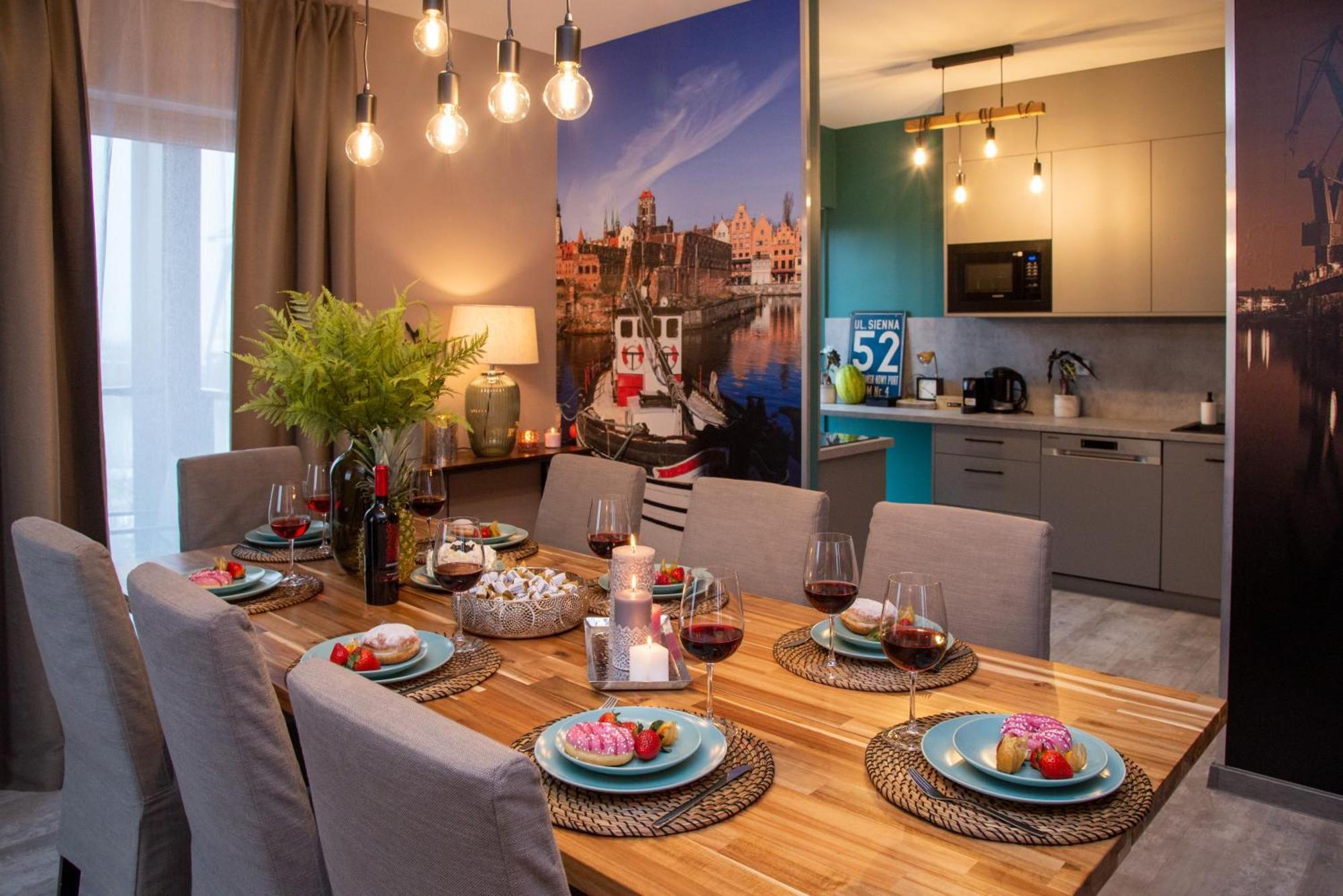 Premium 4 Rooms Apartment グダニスク エクステリア 写真